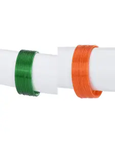 1ST TIME Green Alloy Bangle