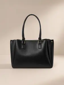 Accessorize London Women Triple Compartment Shoulder Workbag