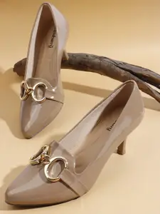 DressBerry Women Pointed Toe Pumps Heel