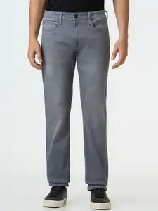 Pepe Jeans Men Holborne Regular Fit Mid-Rise Heavy Fade Stretchable Jeans