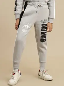Kids Ville Boys Batman Printed Mid-Rise Jogger