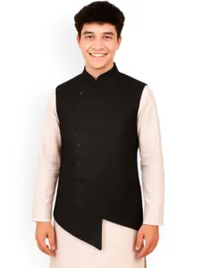 BAESD Asymmetric Single Breasted Nehru Jacket