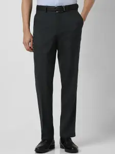 Van Heusen Men Checked Trousers