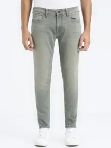 Pepe Jeans Men Oliver Skinny Fit Mid-Rise Heavy Fade Stretchable Jeans