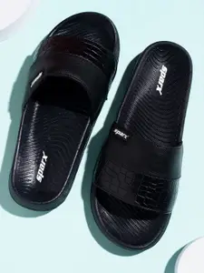 Sparx Men Self Design Casual Sliders