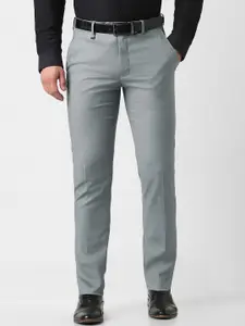 Van Heusen Men Slim Fit Formal Trousers