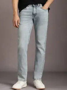 Louis Philippe Jeans Men Slim Fit Mid-Rise Heavy Fade Jeans