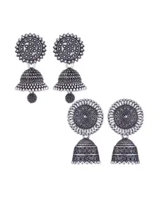 DIVASTRI Women Silver Earrings