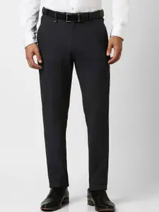 Van Heusen Men Mid Rise Slim Fit Formal Trousers
