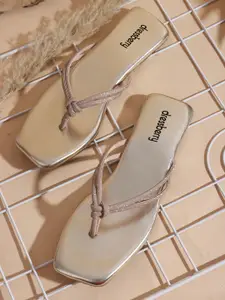 DressBerry Women T-Strap Flats