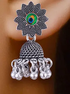 DIVASTRI Women Silver Earrings