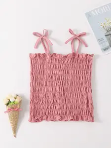 INCLUD Girls Smocked Tank Top