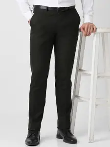 Van Heusen Men Slim Fit Formal Trousers
