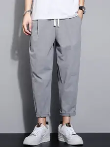 StyleCast x Revolte Men Regular Fit Easy Wash Trousers