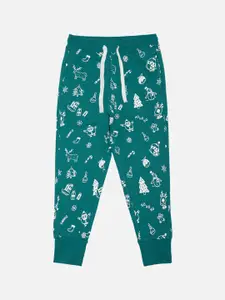 Bodycare Boys Printed Mid-Rise Joggers