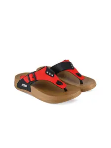 Adda Women Colourblocked Thong Flip-Flops