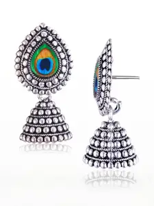 DIVASTRI Women Silver Earrings