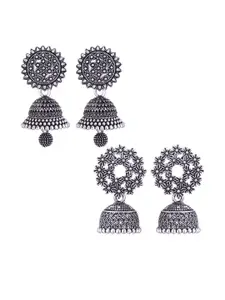 DIVASTRI Women Silver Earrings