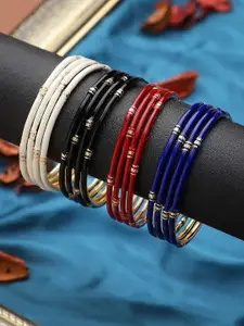 leshya Set of 4 Meenakari Bangle