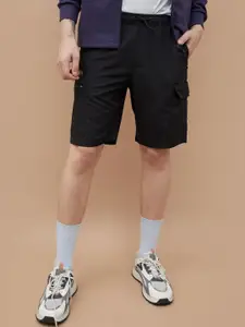 Kappa Men Regular Fit Mid-Rise Cargo Shorts