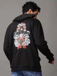 ZEN1 FASHION Men Naruto Graphic Printed Hooded Sweatshirt