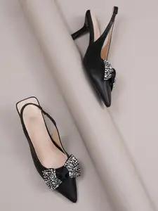 Sherrif Shoes Women Embellished Stiletto Pumps