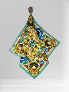 KLISHAA ART Printed Silk Scarf
