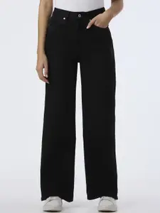 Pepe Jeans Women Hailey Relaxed Fit High-Rise Stretchable Jeans