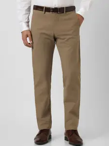 Van Heusen Men Slim Fit Mid-Rise Formal Trouser