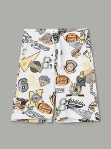 Fame Forever by Lifestyle Boys Printed Mid Rise Regula Fit Regular Shorts