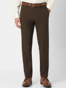 Van Heusen Men Slim Fit Formal Trousers