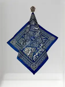 KLISHAA ART Printed Silk Scarf