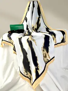 KLISHAA ART Printed Silk Scarf