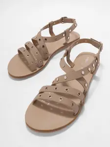 Forever Glam by Pantaloons Women Open Toe Flats