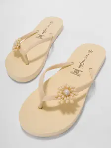 Forever Glam by Pantaloons Women Solid Slip-On Flip Flops