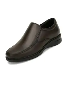 KRAASA Men Leather Formal Slip-Ons