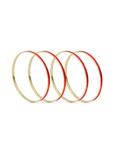 leshya Set of 4 EnamelledBangle