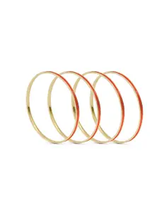 leshya Set Of 4 EnamelledBangle