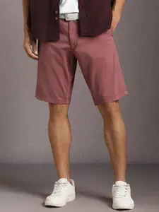 Louis Philippe Sport Men Slim Fit Mid-Rise Regular Shorts