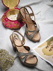 carrito Women Ethnic Block Sandals