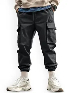 StyleCast x Revolte Men Regular Fit Mid-Rise Joggers