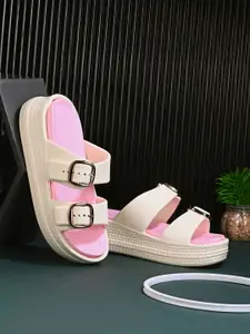 The Roadster Lifestyle Co. Women Slip On Sliders