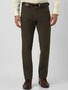 Van Heusen Men Slim Fit Formal Trousers