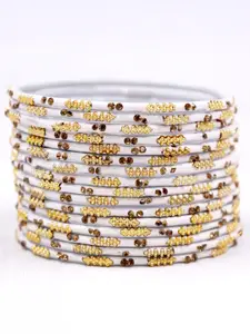 leshya Set of 16 Meenakari Bangle