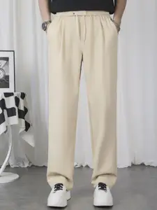 StyleCast x Revolte Men Regular Fit Easy Wash Regular Trousers