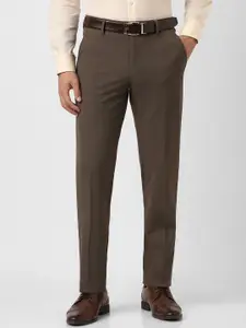 Van Heusen Men Slim Fit Mid-Rise Formal Trouser