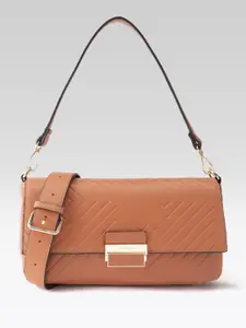 Van Heusen Geometric Textured Baguette