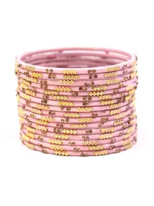 leshya Set of 16 Meenakari Bangle