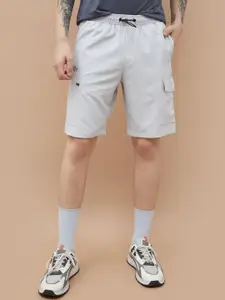 Kappa Men Mid-Rise Regular Fit Cargo Styles Sports Shorts