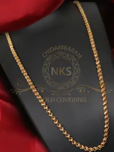 Arudhras fashion jewels Gold-Plated Brass Necklace